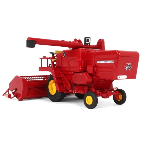 MIETITREBBIA HARVESTER MF 510 COMBINE WITH TRANSPORT TRAILER 1:32 Replicagri Mezzi Agricoli e Accessori Modellino