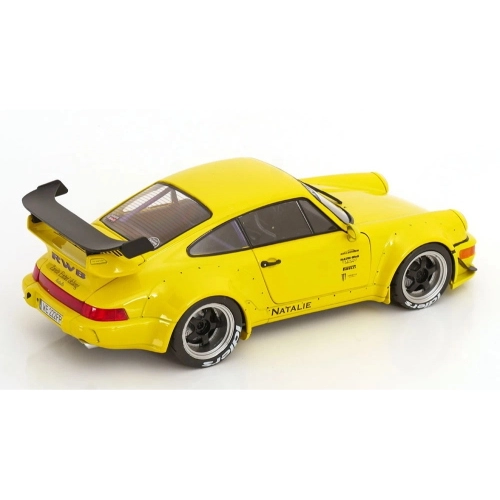 PORSCHE RWB BODYKIT NATALI YELLOW 2023 1:18 Solido Auto Stradali Modellino