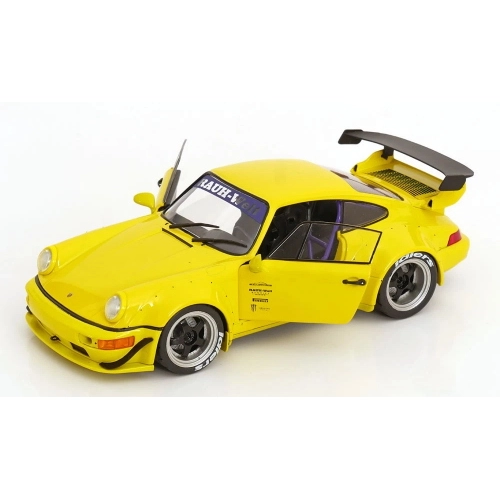 PORSCHE RWB BODYKIT NATALI YELLOW 2023 1:18 Solido Auto Stradali Modellino
