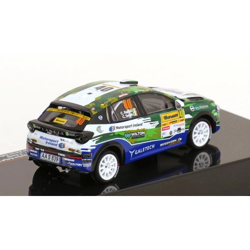 LANCIA YPSILON HF N.40 RALLY4 BARUM 2025 RAHILL-SMITH 1:43 Ixo Model Auto Rally Modellino