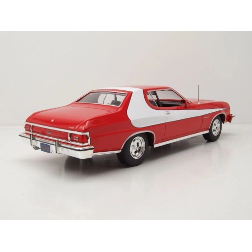 FORD GRAN TORINO STARSKY & HUTCH TV SERIES 1975-79 1:18 ModelCarGroup Movie Modellino