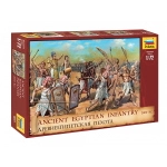 FANTERIA ANTICA EGIZIANA KIT 1:72 Zvezda Kit Figure Militari Modellino