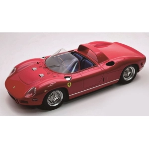 FERRARI 330P PRESS VERSION 1965 RED 1:18 Tecnomodel Auto Competizione Modellino