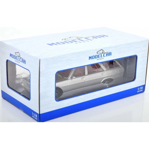 PEUGEOT 504 BREAK 1976 SILVER 1:18 ModelCarGroup Auto Stradali Modellino