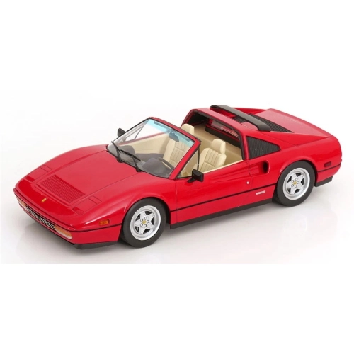 FERRARI 328 GTS US VERSION BEVERLY HILLS COP II 1985 RED 1:18 KK Scale Auto Stradali Modellino