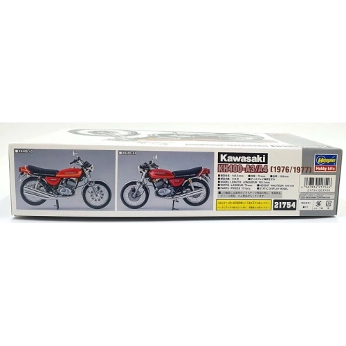 KAWASAKI KH400 A3/A4 1976-77 KIT 1:12 Hasegawa Kit Moto Modellino