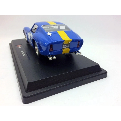 FERRARI 250 GTO N.112 9th TARGA FLORIO 1964 U.NORINDER-P.TROBERG 1:24 Burago Auto Competizione Modellino