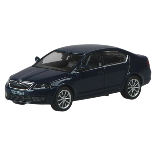 SKODA OCTAVIA III 2013 BLUE PACIFIC METALLIC 1:43 Abrex Auto Stradali Modellino