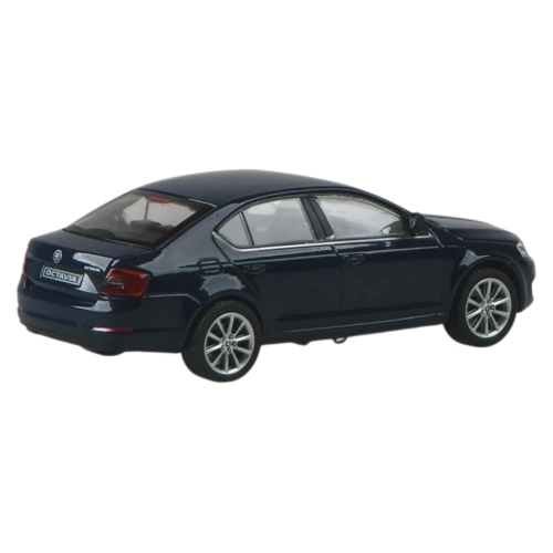 SKODA OCTAVIA III 2013 BLUE PACIFIC METALLIC 1:43 Abrex Auto Stradali Modellino