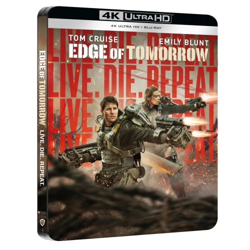 EDGE OF TOMORROW (STEELBOOK) (4K ULTRA HD + BLU-RAY)
