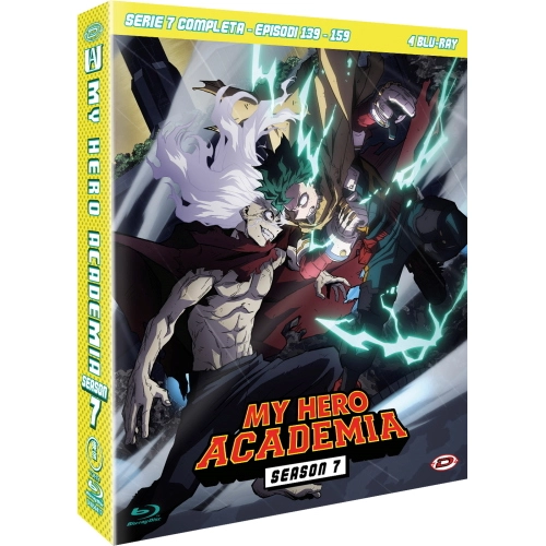 MY HERO ACADEMIA - STAGIONE 07 THE COMPLETE SERIES (EPS.139-159) (4 BLU-RAY)