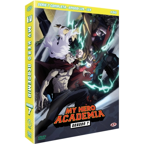 MY HERO ACADEMIA - STAGIONE 07 THE COMPLETE SERIES (EPS.139-159) (4 DVD)