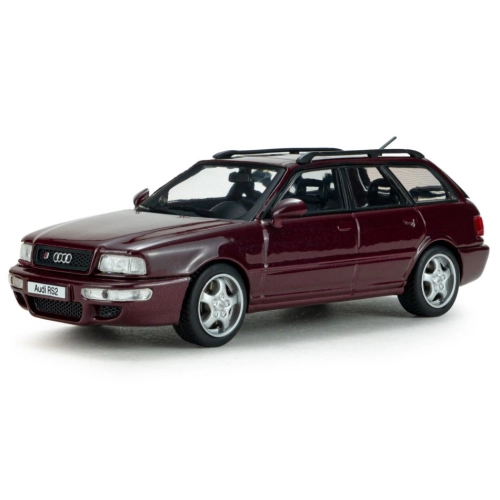 AUDI AVANT RS2 RUBY RED 1995 1:43 Solido Auto Stradali Modellino