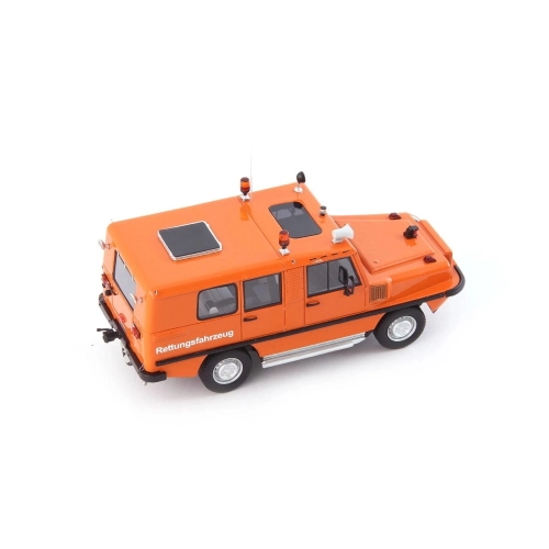 RMA AMPHI RANGER 2800 SR 1985 "RETTUNG" 1:43 Autocult Forze dell'Ordine Modellino