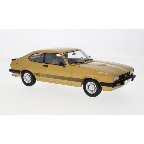 FORD CAPRI III 1978 GOLD 1:18 ModelCarGroup Auto Stradali Modellino